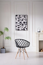 Silla Oasis con Brazos, Color Negro, Con espaldar X4