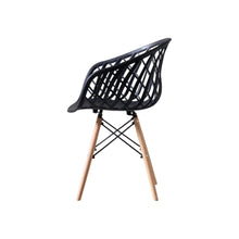 Silla Oasis con Brazos, Color Negro, Con espaldar X4