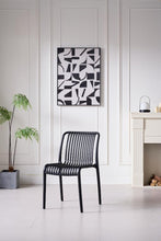 Silla Terra, Color Negro, Con espaldar X2