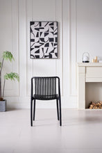 Silla Terra, Color Negro, Con espaldar X2