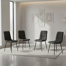 Combo para Sala Venus , Incluye Mesa Redonda de Vidrio y 4 Sillas