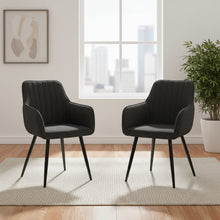 Combo para Sala Kristal, Incluye Mesa Redonda de Vidrio y 2 Sillas