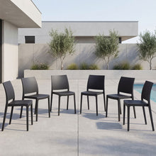 Silla Soho, Negro, Con espaldar cerrado y diseño minimalista X6