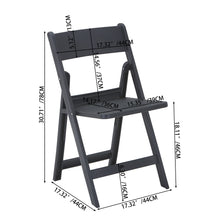Silla Plegable Erin, Negro, Diseño Práctico y Funcional