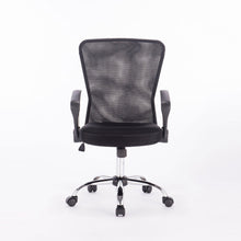 Silla de Escritorio Greon, Negro, con Espaldar con Malla Cómoda y Rodachines Para Su Fácil Desplazamiento