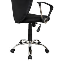 Silla de Escritorio Star, Wengue, con Cómodo Espaldar y Rodachinas Para Su Fácil Desplazamiento