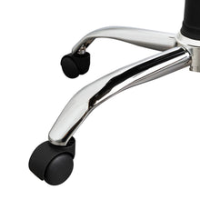 Silla de Escritorio Star, Wengue, con Cómodo Espaldar y Rodachinas Para Su Fácil Desplazamiento