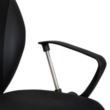 Silla de Escritorio Star, Wengue, con Cómodo Espaldar y Rodachinas Para Su Fácil Desplazamiento