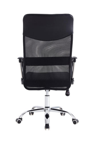 Silla Oficina X-50B, Wengue, con Cómodo Espaldar y Rodachines