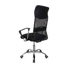 Silla Oficina X-50B, Wengue, con Cómodo Espaldar y Rodachines