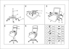 Silla Oficina X-57B, Wengue, con Cómodo Espaldar y Rodachines