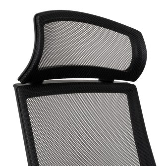 Silla Oficina X-57B, Wengue, con Cómodo Espaldar y Rodachines