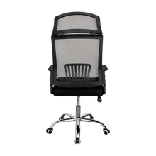Silla Oficina X-57B, Wengue, con Cómodo Espaldar y Rodachines