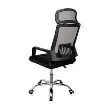 Silla Oficina X-57B, Wengue, con Cómodo Espaldar y Rodachines