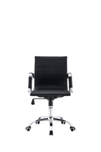 Silla Oficina X-56W, Wengue, con Cómodo Espaldar y Rodachines