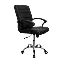 Silla Oficina X-59B, Wengue, con Cómodo Espaldar y Rodachines