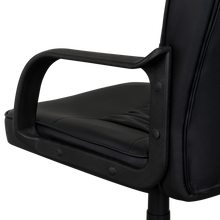 Silla Oficina X-69B, Wengue, con Cómodo Espaldar y Rodachines