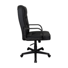 Silla Oficina X-69B, Wengue, con Cómodo Espaldar y Rodachines