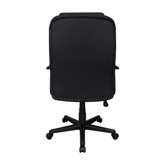 Silla Oficina X-69B, Wengue, con Cómodo Espaldar y Rodachines
