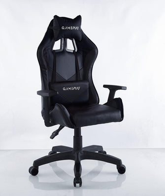 Silla Gamer X-71, Wengue, con Cómodo Espaldar y Rodachines