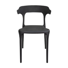 Silla Elena, Color Negro, con Espaldar y Diseño Moderno
