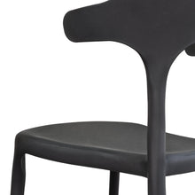 Silla Elena, Color Negro, con Espaldar y Diseño Moderno
