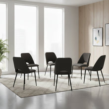 Silla Urban, Color Negro, Con espaldar y diseño moderno X6