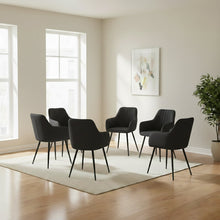 Silla Neo, Color Negro, Con espaldar y diseño Moderno X6