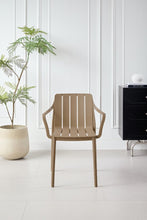 Combo Vive, Incluye Mesa Redonda y 2 Sillas en Color Taupe