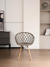 Silla Oasis con Brazos, Color Taupe, Con espaldar X2