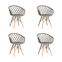 Combo Karly, Incluye Comedor y 4 Sillas En Color Taupe