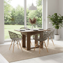 Combo Karly, Incluye Comedor y 4 Sillas En Color Taupe