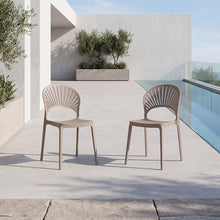 Silla Paraiso, Color Taupe, Con espaldar y Diseño moderno X2