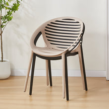 Silla Tokio con Brazos, Color Taupe, con Espaldar y Diseño Moderno