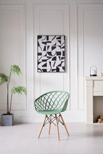 Silla Oasis con Brazos, Color Verde Olivo, Con espaldar