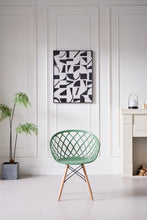 Silla Oasis con Brazos, Color Verde Olivo, Con espaldar X4