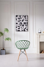 Silla Oasis con Brazos, Color Verde Olivo, con Espaldar