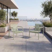 Silla Lounge Parma, Verde, Con espaldar y diseño Moderno X2