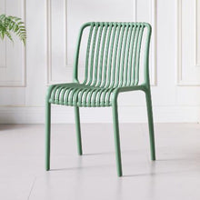Silla Terra, Color Verde Olivo, Con espaldar