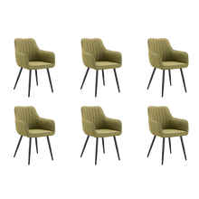 Silla Neo, Color Verde, Con espaldar y diseño Moderno X6