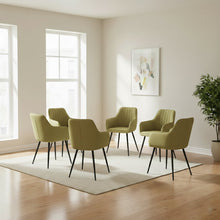 Silla Neo, Color Verde, Con espaldar y diseño Moderno X6