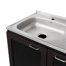 Cocina Integral Toronto, Wengue, Incluye Mesón Izquierdo ZF