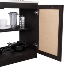 Cocina Integral Toronto, Wengue, Incluye Mesón Izquierdo ZF