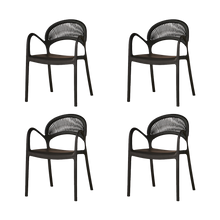 Combo para Sala Neto, Incluye Mesa Redonda de Vidrio y 4 Sillas