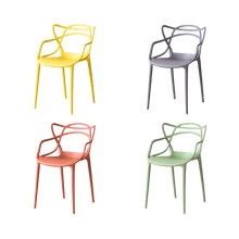 Set de 4 Sillas Platinum, Color Amarillo, Taupe, Verde y Rojo
