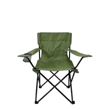 Set de 2 Sillas Plegable Camping Tanzania, Verde, Incluye Bolsa de Transporte