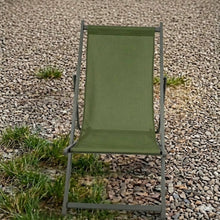 Silla Plegable Reclinable Kenya, Verde, con Tres Posiciones X4
