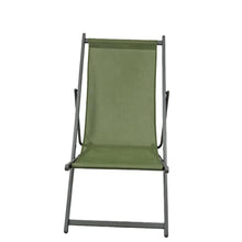 Set de 4 Sillas Plegables Reclinable Kenya, Verde, con Tres Posiciones