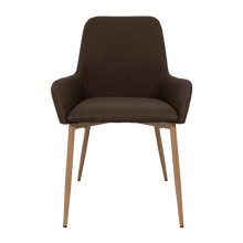 Sillas Clásicas Concept X6, Chocolate y Café Claro, con Cómodo Espaldar