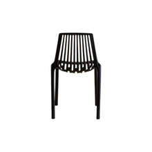Silla Tanger, Negro, con Espaldar y Diseño Moderno